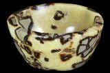 Polished Septarian Bowl - Madagascar #98277-2